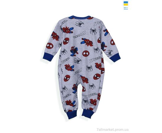 Комбінезон дитячий Весна/осінь 4518 сірий (4 шт. р.сітка74-98) "Kir15" недорого оптом від прямого постачальника, зображення 2 Комбінезон дитячий Весна/осінь 4518 сірий (4 шт. р.сітка74-98) "Kir15" недорого оптом від прямого постачальника, зображення 2