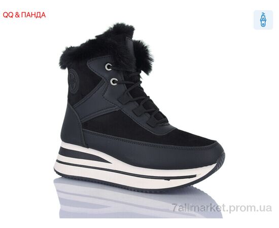 Черевики жіночі стильні Зима J1002-1 (8 пар р.36-41) "QQ&Панда" недорого оптом від прямого постачальника Черевики жіночі стильні Зима J1002-1 (8 пар р.36-41) "QQ&Панда" недорого оптом від прямого постачальника