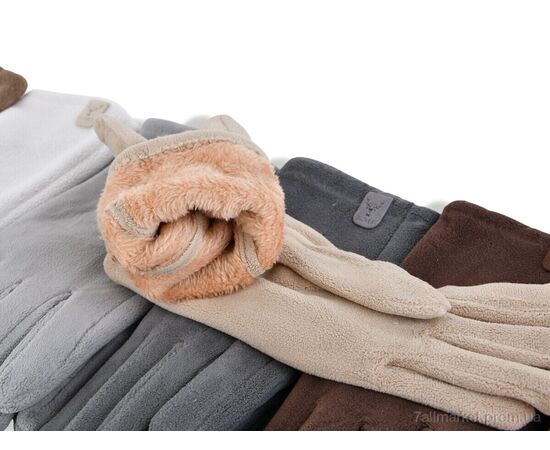 Рукавички жіночі Зима 24003-4 mix (12 шт. р.сітка6,5-8,5) "KUINH" недорого оптом від прямого постачальника, зображення 2 Рукавички жіночі Зима 24003-4 mix (12 шт. р.сітка6,5-8,5) "KUINH" недорого оптом від прямого постачальника, зображення 2