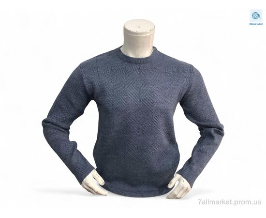 Свитер мужской Весна/осень 25013 джинс (3 шт. р.сетка L-2XL) "TurkishBrend" недорого оптом от прямого поставщика Фотография Свитер мужской Весна/осень 25013 джинс (3 шт. р.сетка L-2XL) "TurkishBrend" недорого оптом от прямого поставщика