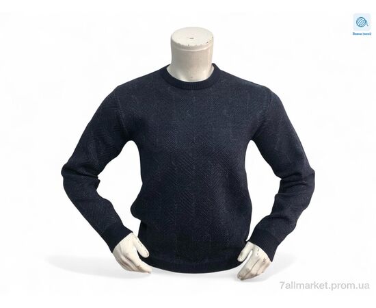 Свитер мужской Весна/осень 25019 т.синій (3 шт. р.сетка 3XL-5XL) "TurkishBrend" недорого оптом от прямого поставщика Фотография Свитер мужской Весна/осень 25019 т.синій (3 шт. р.сетка 3XL-5XL) "TurkishBrend" недорого оптом от прямого поставщика
