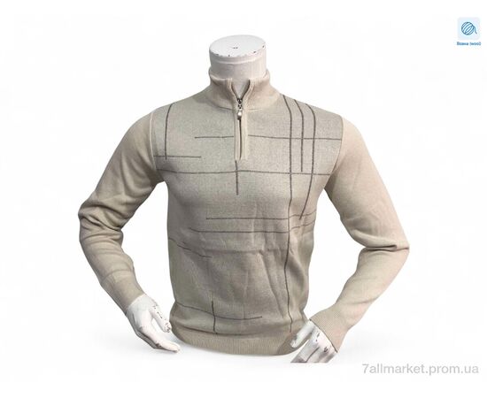 Свитер мужской Весна/осень 426 бежевий (3 шт. р.сетка L-2XL) "TurkishBrend" недорого оптом от прямого поставщика Фотография Свитер мужской Весна/осень 426 бежевий (3 шт. р.сетка L-2XL) "TurkishBrend" недорого оптом от прямого поставщика