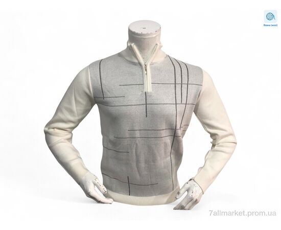 Свитер мужской Весна/осень 426 св.бежевий (3 шт. р.сетка L-2XL) "TurkishBrend" недорого оптом от прямого поставщика Фотография Свитер мужской Весна/осень 426 св.бежевий (3 шт. р.сетка L-2XL) "TurkishBrend" недорого оптом от прямого поставщика