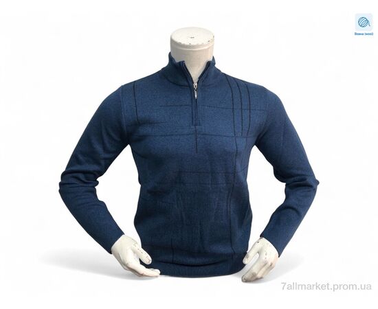 Свитер мужской Весна/осень 426 синій (3 шт. р.сетка L-2XL) "TurkishBrend" недорого оптом от прямого поставщика Фотография Свитер мужской Весна/осень 426 синій (3 шт. р.сетка L-2XL) "TurkishBrend" недорого оптом от прямого поставщика