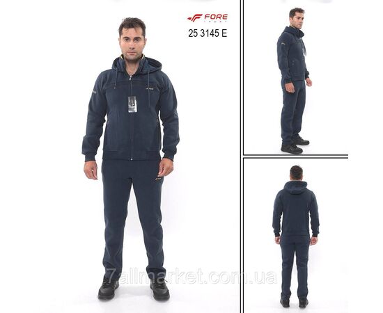 Спортивный мужской костюм на флисе FORE размеры  M-3XL (3цв)  "REMAIN" купить недорого от прямого поставщика, изображение 3 Фотография Спортивный мужской костюм на флисе FORE размеры  M-3XL (3цв)  "REMAIN" купить недорого от прямого поставщика, изображение 3