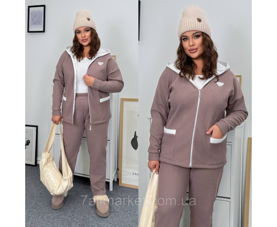 Костюм жіночий прогулянковий вельветовий на хутрі (46-60) "LADA" недорого від прямого постачальника, зображення 2 Костюм жіночий прогулянковий вельветовий на хутрі (46-60) "LADA" недорого від прямого постачальника, зображення 2