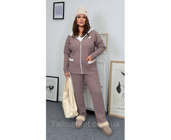 Костюм жіночий прогулянковий вельветовий на хутрі (46-60) "LADA" недорого від прямого постачальника Костюм жіночий прогулянковий вельветовий на хутрі (46-60) "LADA" недорого від прямого постачальника