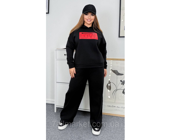 Костюм жіночий спортивний тринитка на флісі (46-60) "LADA" недорого від прямого постачальника, зображення 4 Костюм жіночий спортивний тринитка на флісі (46-60) "LADA" недорого від прямого постачальника, зображення 4