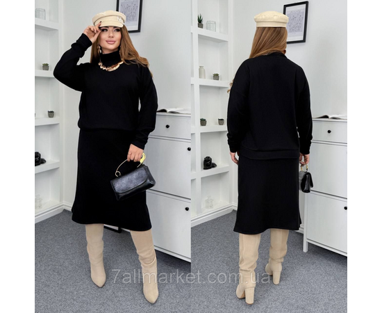 Костюм 2-ка женский ангора рубчик размеры: 46-60 "LADA" недорого от прямого поставщика, изображение 2 Фотография Костюм 2-ка женский ангора рубчик размеры: 46-60 "LADA" недорого от прямого поставщика, изображение 2