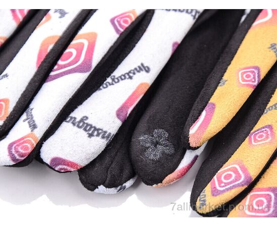 Фотография Перчатки женские Весна/осень INS003 mix (12 шт. р.сетка 6,5-8,5) "KUINH" недорого оптом от прямого поставщика, изображение 2