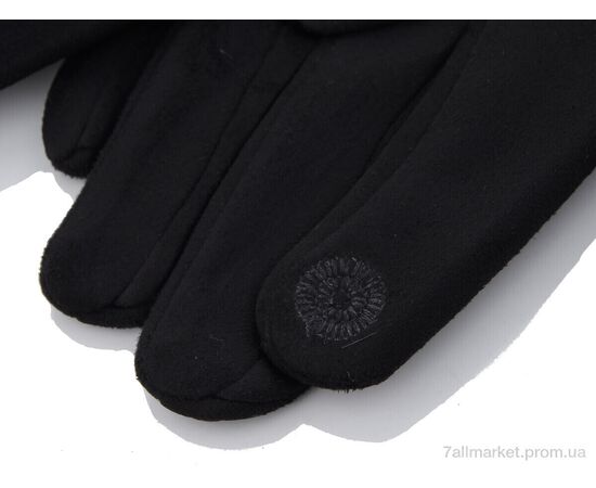 Чоловічі рукавиці Весна/осінь F05М замш black (10 шт. р.сітка11-13) "KUINH" недорого оптом від прямого постачальника, зображення 2