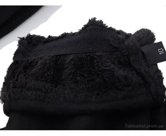 Чоловічі рукавиці Весна/осінь F05М замш black (10 шт. р.сітка11-13) "KUINH" недорого оптом від прямого постачальника, зображення 3