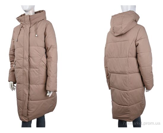 Пальто жіноче Зима 8808 beige (09077) (5 шт. р.сітка52-60) "Obuvok" недорого оптом від прямого постачальника, зображення 3 Пальто жіноче Зима 8808 beige (09077) (5 шт. р.сітка52-60) "Obuvok" недорого оптом від прямого постачальника, зображення 3