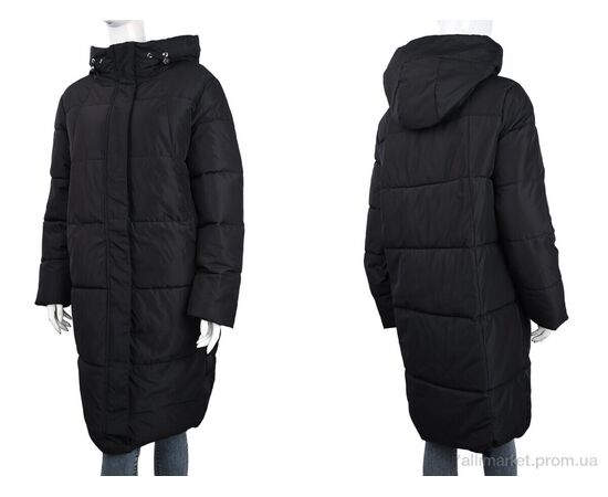 Пальто жіноче Зима 8810 black (09079) (5 шт. р.сітка52-60) "Obuvok" недорого оптом від прямого постачальника, зображення 3 Пальто жіноче Зима 8810 black (09079) (5 шт. р.сітка52-60) "Obuvok" недорого оптом від прямого постачальника, зображення 3