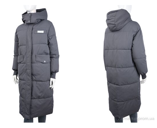 Пальто жіноче Зима C6809 grey (09081) (4 шт. р.сітка50-56) "Obuvok" недорого оптом від прямого постачальника, зображення 3 Пальто жіноче Зима C6809 grey (09081) (4 шт. р.сітка50-56) "Obuvok" недорого оптом від прямого постачальника, зображення 3