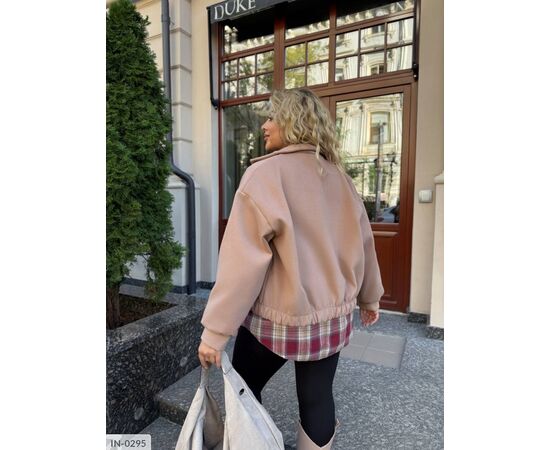 Бомбер жіночий великого розміру р.50-52;54-56;58-60 (4кол.) "VIKA" купити недорого від прямого постачальника, зображення 15 Бомбер жіночий великого розміру р.50-52;54-56;58-60 (4кол.) "VIKA" купити недорого від прямого постачальника, зображення 15