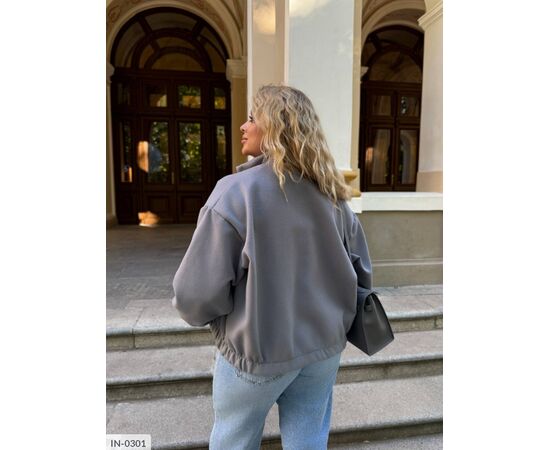 Бомбер жіночий великого розміру р.50-52;54-56;58-60 (4кол.) "VIKA" купити недорого від прямого постачальника, зображення 19 Бомбер жіночий великого розміру р.50-52;54-56;58-60 (4кол.) "VIKA" купити недорого від прямого постачальника, зображення 19