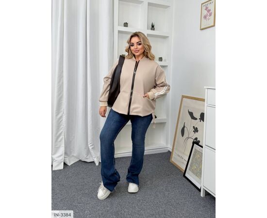 Куртка жіноча великого розміру р.50-52;54-56;58-60 (6кол.) "VIKA" купити недорого від прямого постачальника, зображення 21