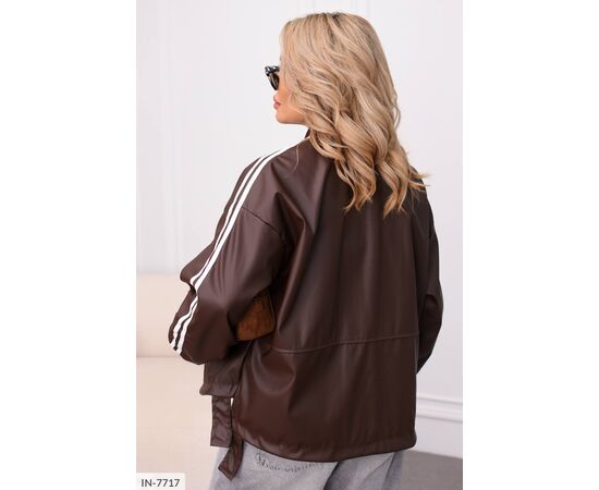 Куртка жіноча великого розміру р.50-52;54-56;58-60 (6кол.) "VIKA" купити недорого від прямого постачальника, зображення 9