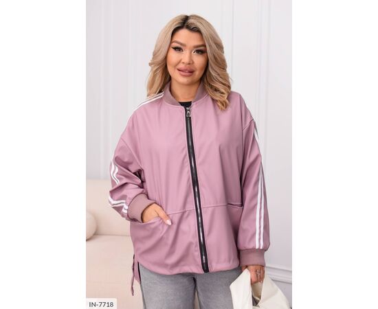 Куртка жіноча великого розміру р.50-52;54-56;58-60 (6кол.) "VIKA" купити недорого від прямого постачальника, зображення 8