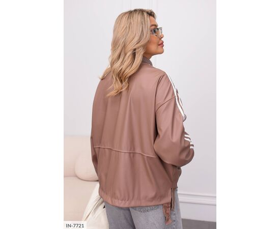 Куртка жіноча великого розміру р.50-52;54-56;58-60 (6кол.) "VIKA" купити недорого від прямого постачальника, зображення 5