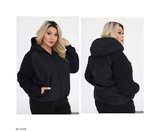 Жіноча куртка плащівка на синтепоні р.50-52;54-56;58-60 "VIKA" купити недорого від прямого постачальника, зображення 15