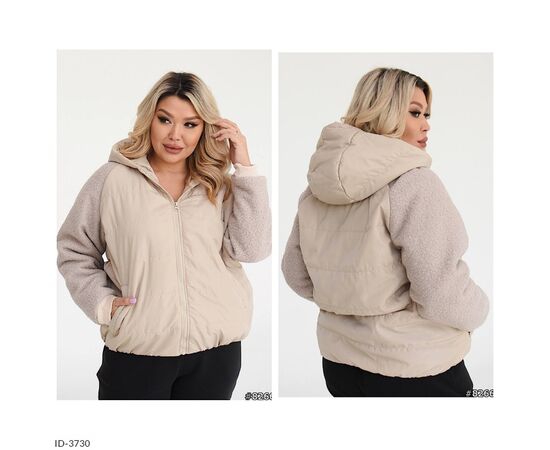 Жіноча куртка плащівка на синтепоні р.50-52;54-56;58-60 "VIKA" купити недорого від прямого постачальника, зображення 20