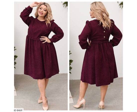 Фотография Женское платье на пуговицах р.50-52;54-56;58-60 "VIKA" купить недорого от прямого поставщика, изображение 13