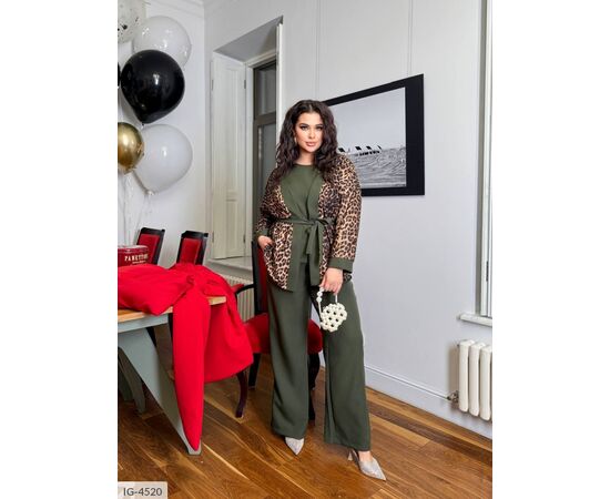 Костюм брючный женский большие размеры р.50-52;54-56;58-60 "VIKA" купить недорого от прямого поставщика, изображение 22 Фотография Костюм брючный женский большие размеры р.50-52;54-56;58-60 "VIKA" купить недорого от прямого поставщика, изображение 22