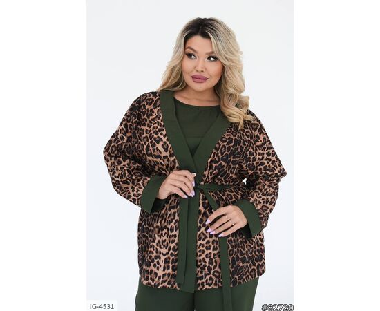 Костюм брючный женский большие размеры р.50-52;54-56;58-60 "VIKA" купить недорого от прямого поставщика, изображение 9 Фотография Костюм брючный женский большие размеры р.50-52;54-56;58-60 "VIKA" купить недорого от прямого поставщика, изображение 9