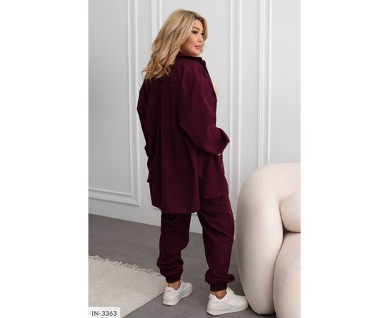 Костюм жіночий двійка штани та сорочка великі розміри р.50-52;54-56;58-60 (6кол.) "VIKA" купити недорого від прямого постачальника, зображення 34