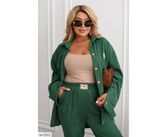 Костюм жіночий двійка штани та сорочка великі розміри р.50-52;54-56;58-60 (6кол.) "VIKA" купити недорого від прямого постачальника, зображення 26