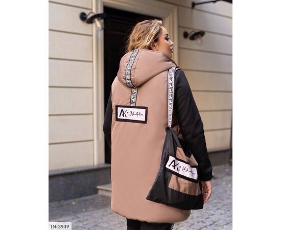 Костюм тройка и сумка р.48-50;52-54;56-58;60-62;56-68 "VIKA" купить недорого от прямого поставщика, изображение 15 Фотография Костюм тройка и сумка р.48-50;52-54;56-58;60-62;56-68 "VIKA" купить недорого от прямого поставщика, изображение 15