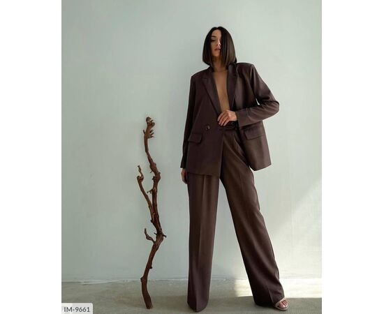 Костюм двійка жіночий піджак та штани р.S-M;M-L (3кол.) "ANNVER" купити недорого від прямого постачальника, зображення 5 Костюм двійка жіночий піджак та штани р.S-M;M-L (3кол.) "ANNVER" купити недорого від прямого постачальника, зображення 5