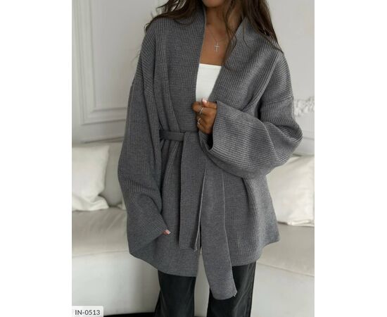 Фотография Женский стильный вязаный кардиган р.S-M;M-L "ANNVER" купить недорого от прямого поставщика, изображение 3