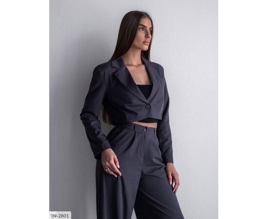 Костюм двойка женский пиджак и брюки р.S-M;M-L (4цв) "ANNVER" купить недорого от прямого поставщика, изображение 9 Фотография Костюм двойка женский пиджак и брюки р.S-M;M-L (4цв) "ANNVER" купить недорого от прямого поставщика, изображение 9