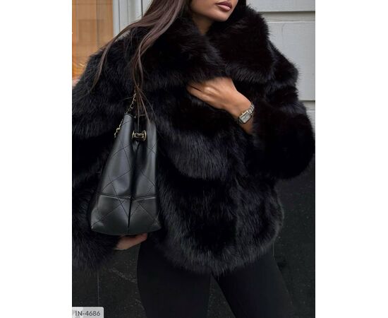 Фотография Шуба женская р.S;M;L (3цв) "ANNVER" купить недорого от прямого поставщика, изображение 17