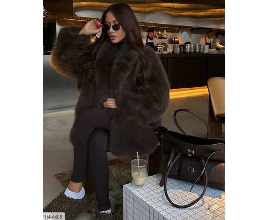 Фотография Шуба женская р.S;M;L (3цв) "ANNVER" купить недорого от прямого поставщика, изображение 20