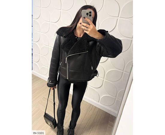 Жіноча дублянка р.S;M;L "ANNVER" купити недорого від прямого постачальника, зображення 2 Жіноча дублянка р.S;M;L "ANNVER" купити недорого від прямого постачальника, зображення 2