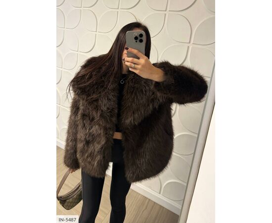 Фотография Шуба женская р.S;M;L (3цв) "ANNVER" купить недорого от прямого поставщика, изображение 13
