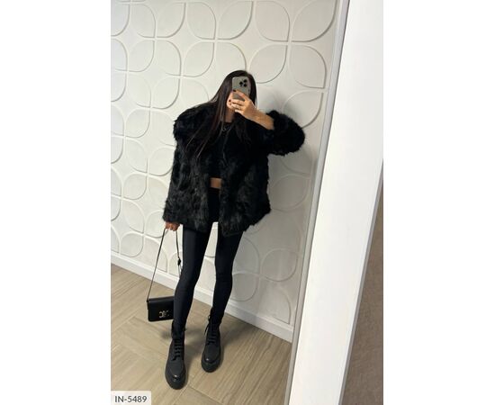Фотография Шуба женская р.S;M;L (3цв) "ANNVER" купить недорого от прямого поставщика, изображение 11