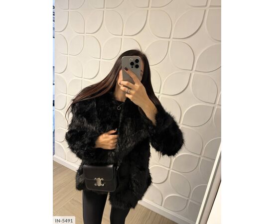 Фотография Шуба женская р.S;M;L (3цв) "ANNVER" купить недорого от прямого поставщика, изображение 9
