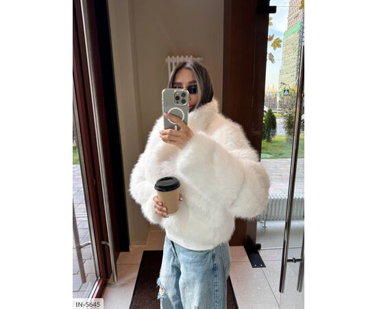 Фотография Шуба женская р.S;M;L (3цв) "ANNVER" купить недорого от прямого поставщика, изображение 8