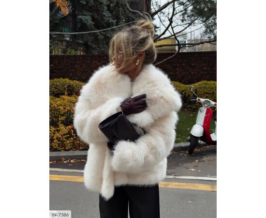 Фотография Шуба женская р.S;M;L (3цв) "ANNVER" купить недорого от прямого поставщика, изображение 5