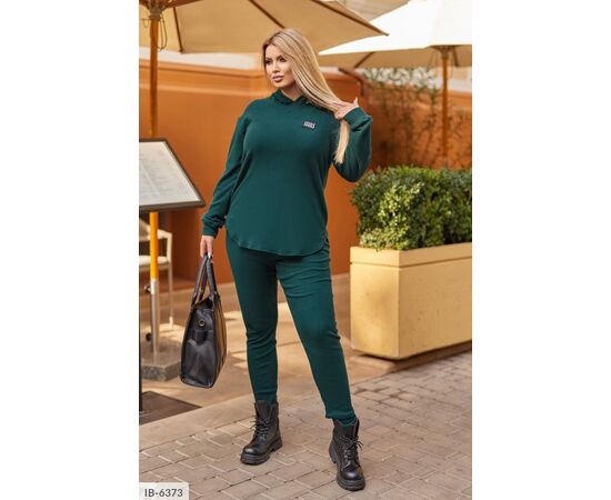 Костюм женский большие размеры с лосинами р.50-52;54-56;58-60;62-64 (6цв) "LETTI" купить недорого от прямого поставщика, изображение 12 Фотография Костюм женский большие размеры с лосинами р.50-52;54-56;58-60;62-64 (6цв) "LETTI" купить недорого от прямого поставщика, изображение 12