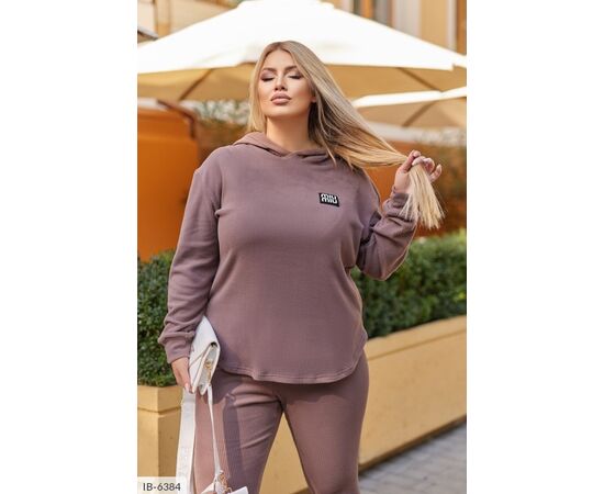 Костюм женский большие размеры с лосинами р.50-52;54-56;58-60;62-64 (6цв) "LETTI" купить недорого от прямого поставщика, изображение 6 Фотография Костюм женский большие размеры с лосинами р.50-52;54-56;58-60;62-64 (6цв) "LETTI" купить недорого от прямого поставщика, изображение 6