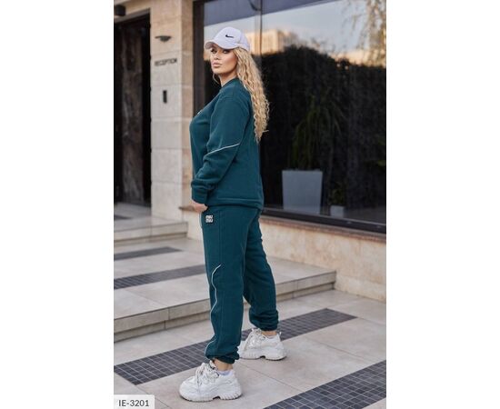 Женский прогулочный костюм со штанами большие размеры р.50-52;54-56;58-60;62-64 (6цв) "LETTI" купить недорого от прямого поставщика, изображение 3 Фотография Женский прогулочный костюм со штанами большие размеры р.50-52;54-56;58-60;62-64 (6цв) "LETTI" купить недорого от прямого поставщика, изображение 3