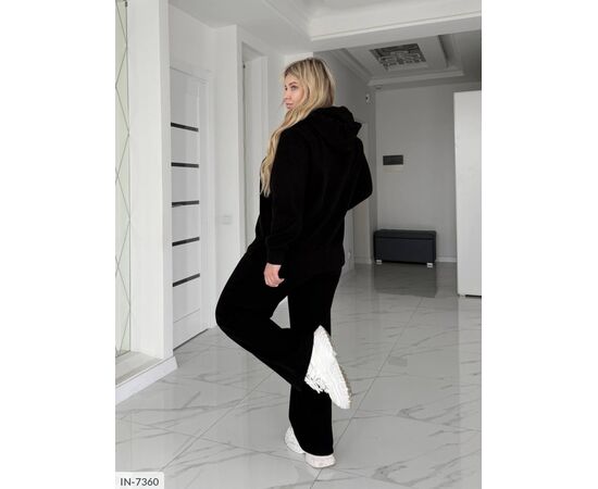 Женский прогулочный костюм со штанами большие размеры р.50-52;54-56;58-60;62-64 "LETTI" купить недорого от прямого поставщика, изображение 12 Фотография Женский прогулочный костюм со штанами большие размеры р.50-52;54-56;58-60;62-64 "LETTI" купить недорого от прямого поставщика, изображение 12