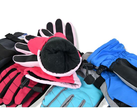 Рукавички для дітей Зима 26-1L mix (168 шт. р.сітка12-15) "CAP" недорого оптом від прямого постачальника, зображення 2