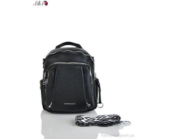 Рюкзак жіночий 9654 black 26*23*10 см, "Aba" недорого оптом від прямого постачальника Рюкзак жіночий 9654 black 26*23*10 см, "Aba" недорого оптом від прямого постачальника